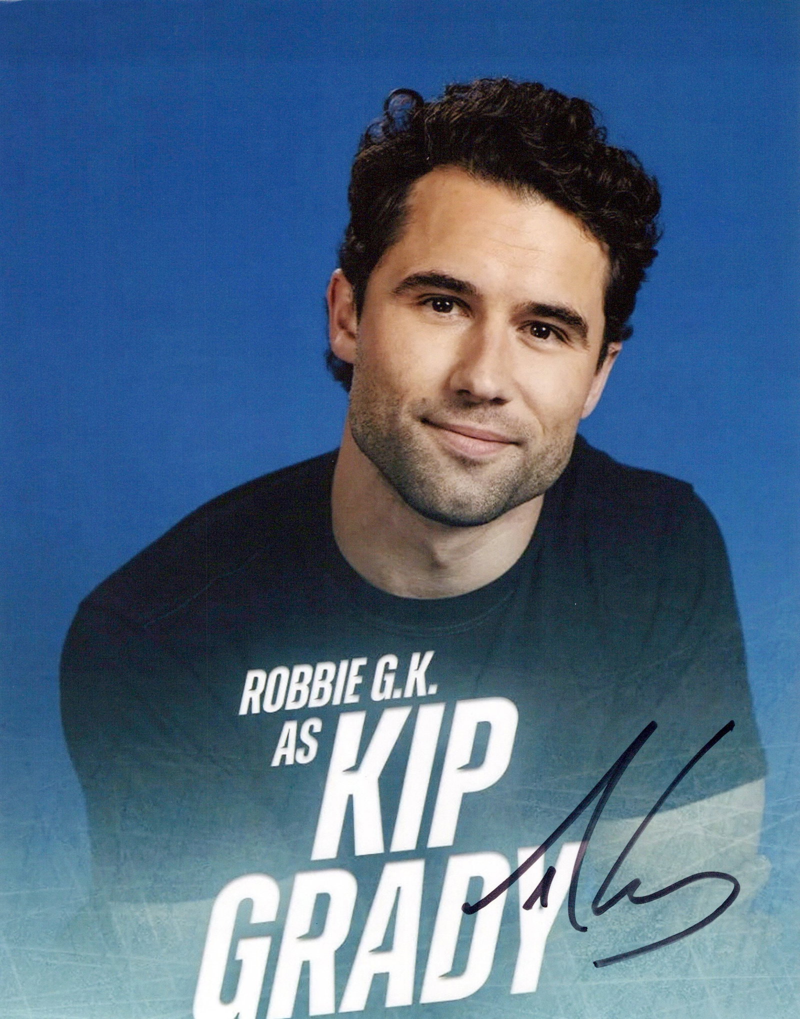 Robbie G.K. HEATED RIVALRY In Person Signed Photo (1 of 1)