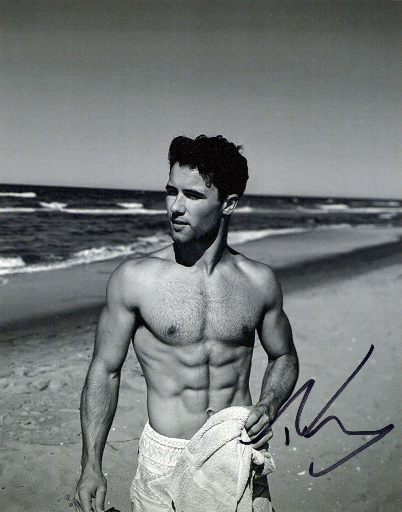 Robbie G.K. HEATED RIVALRY In Person Signed Photo: Photo size is 8x10. Robbie G.K. in person signed photo from the TV series HEATED RIVALRY. Robbie G.K. as the character Kip Grady