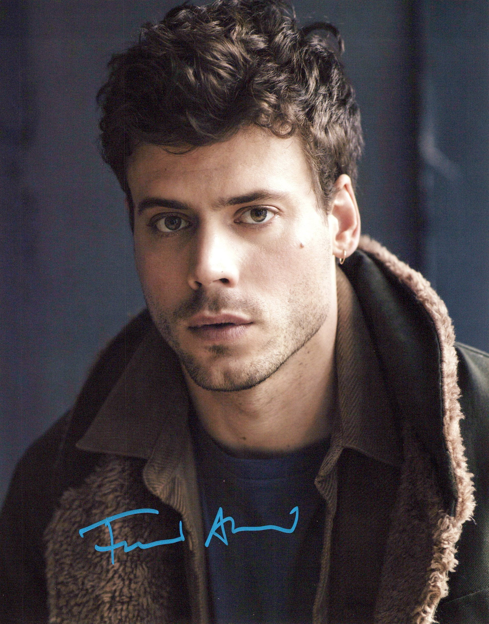 Francois Arnaud HEATED RIVALRY In Person Signed Photo: Photo size is 8x10. Francois Arnaud in person signed photo from the TV series HEATED RIVALRY. Francois Arnaud as the character Scott Hunter