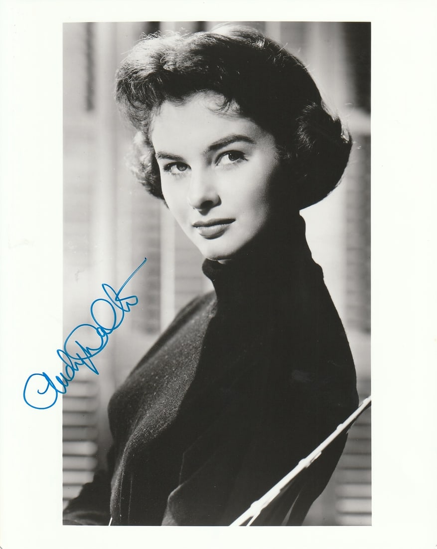 Audrey Dalton TITANIC / DRUMBEAT In Person Signed Photo: Photo size is 8x10. Audrey Dalton in person signed photo. Audrey Dalton has done such TV and movies as SEPARATE TABLES, TITANIC, and DRUMBEAT