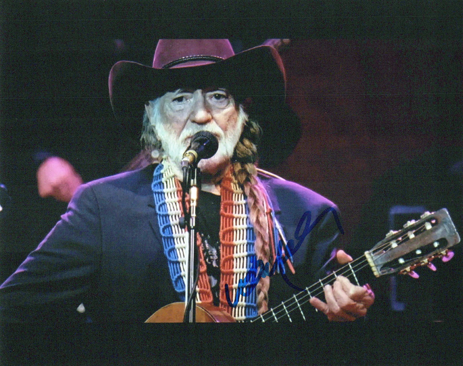 Willie Nelson COUNTRY LEGEND In Person Signed Photo: Photo size is 8x10. Willie Nelson in person signed photo. Willie Nelson is an American country singer, guitarist and songwriter. He was one of the main figures of the outlaw country subgenre that deve