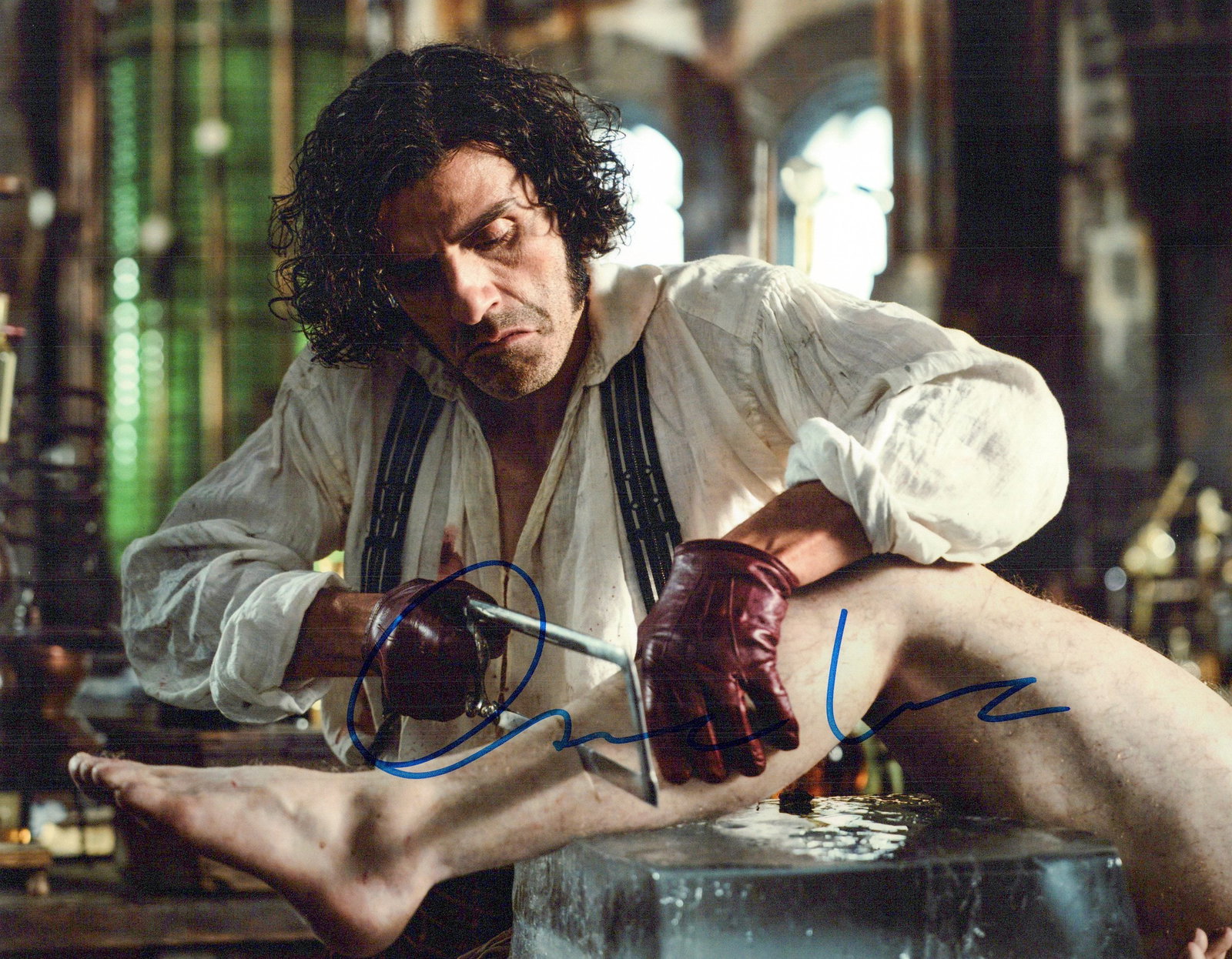 Oscar Isaac FRANKENSTEIN In Person Signed Photo (1 of 1)