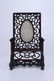 A CHINESE INLAID FINE WHITE JADE ROSEWOOD FRAME TABLE