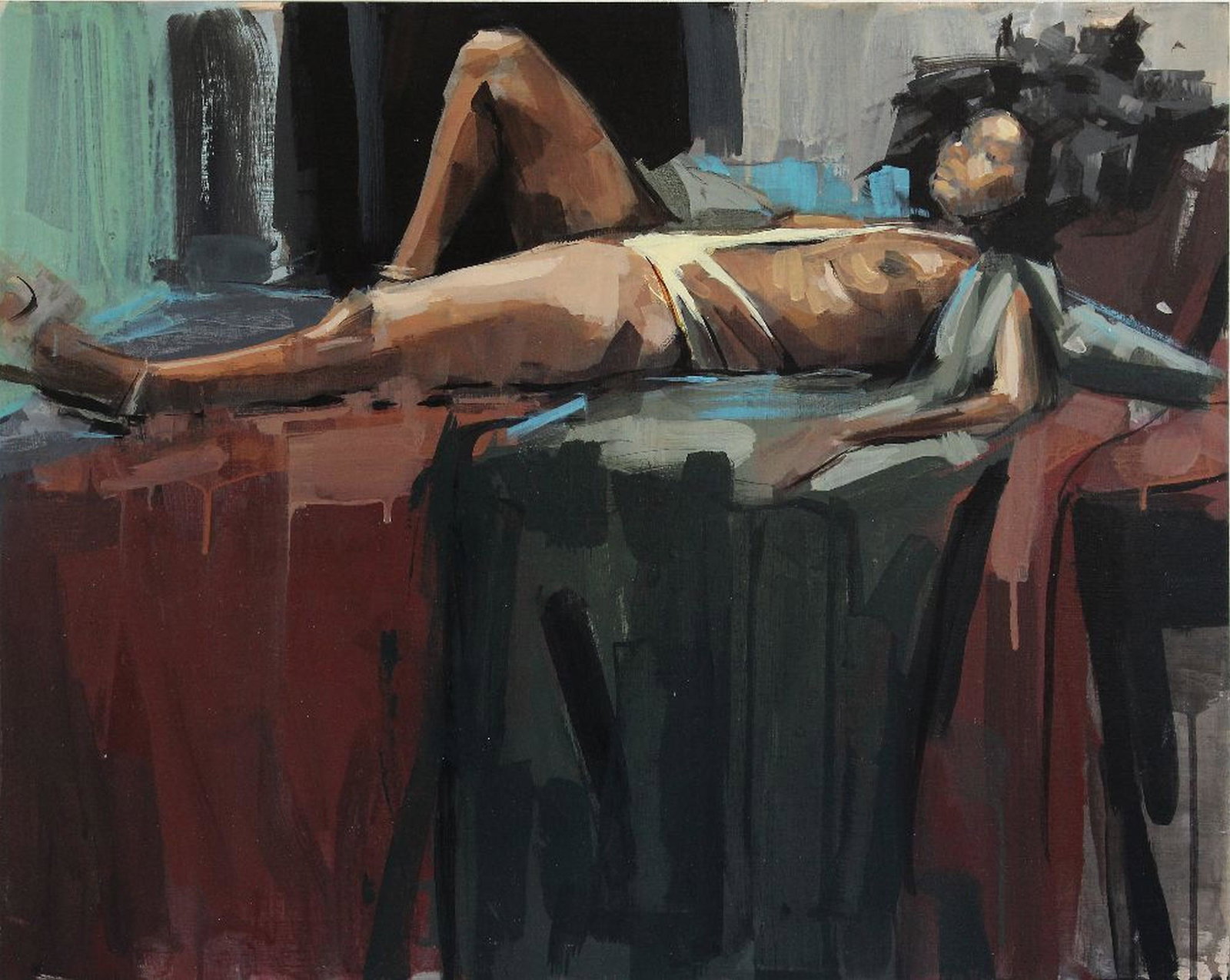 Dean Kube - This is Royalty: Dean Kube | This is Royalty Medium: Acrylic on Birch Year: Unknown Size: 24 x 30 Signature: Yes "I view the work I create as collaborative self-reflection. By channeling and capturing the experiential