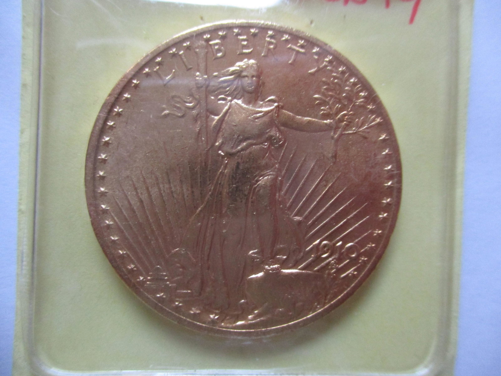 1910 St. Gaudens Double Edge $20 Gold Coin: See title
