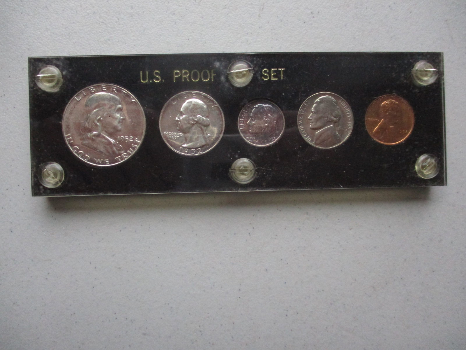 1952 Silver Proof Set: See title