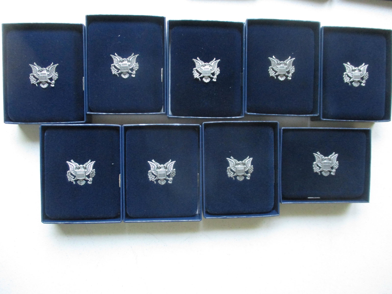2002-2007 American Eagle Silver Dollars: (2) 2002, (2) 2003, 2004, (2) 2005, 2006, and 2007 American Eagle Silver Dollars