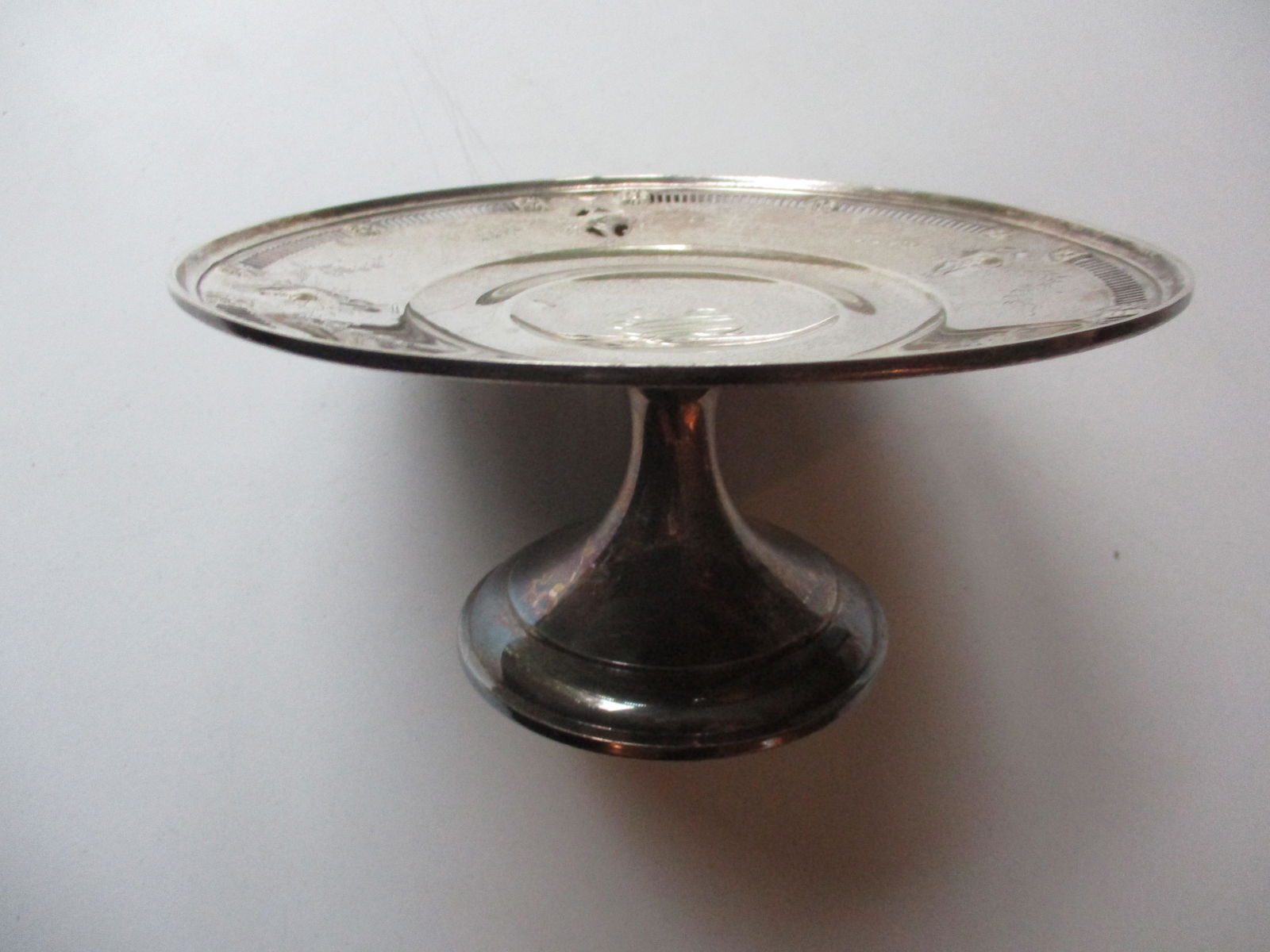 Sterling Pedestal Dish 9" (1 of 6)