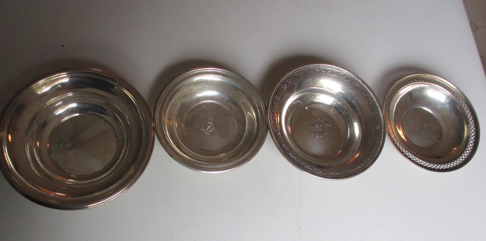 4 Sterling Silver Bowls International, Randahl and (1 of 6)