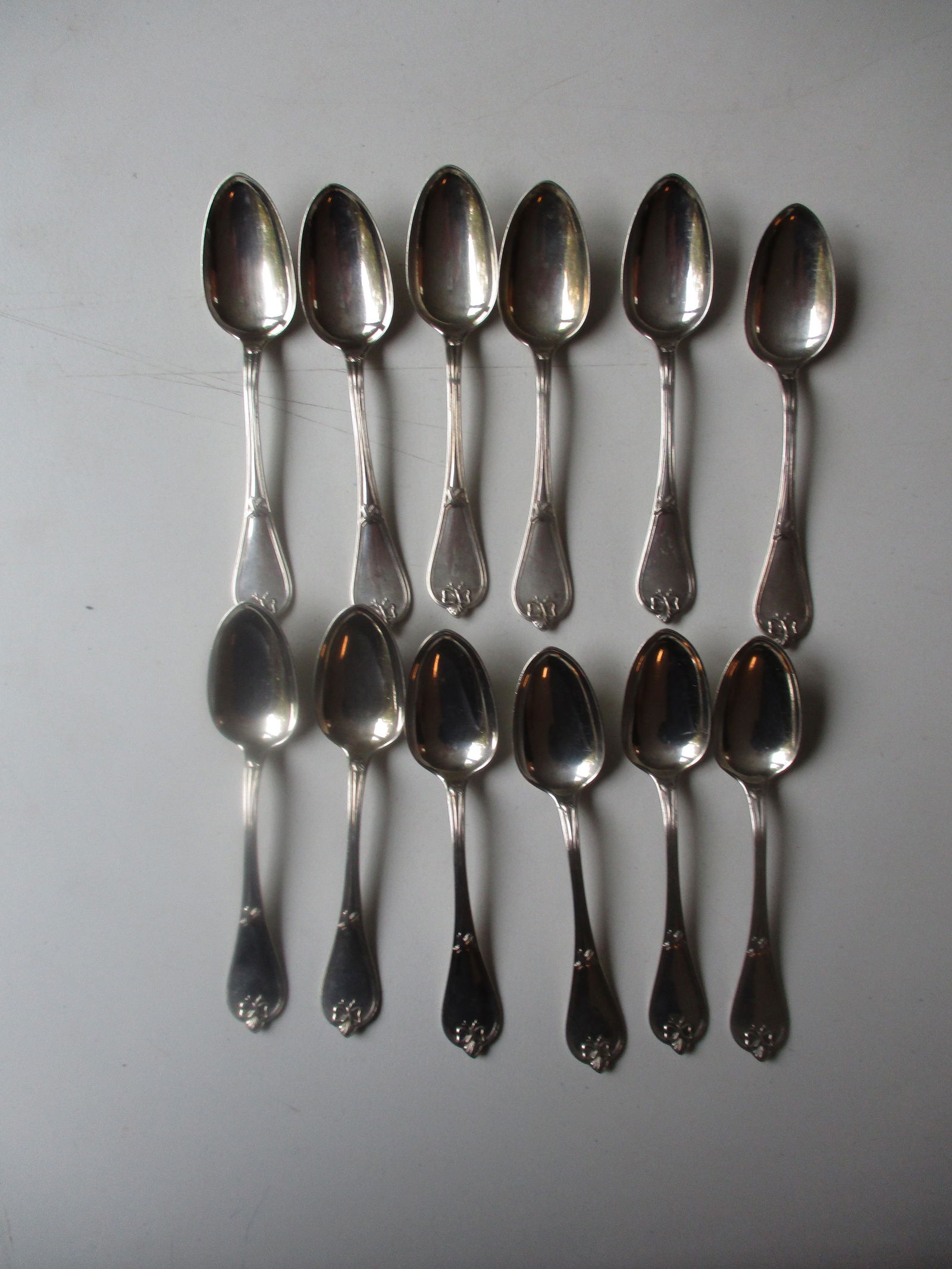 12 Sterling Teaspoons Crosby Morse & Foss (1 of 5)