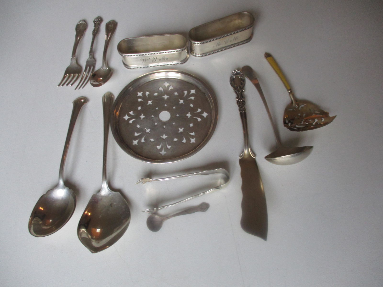Sterling Silver Confection Spoon, Ice Cream Slicer  & (1 of 7)