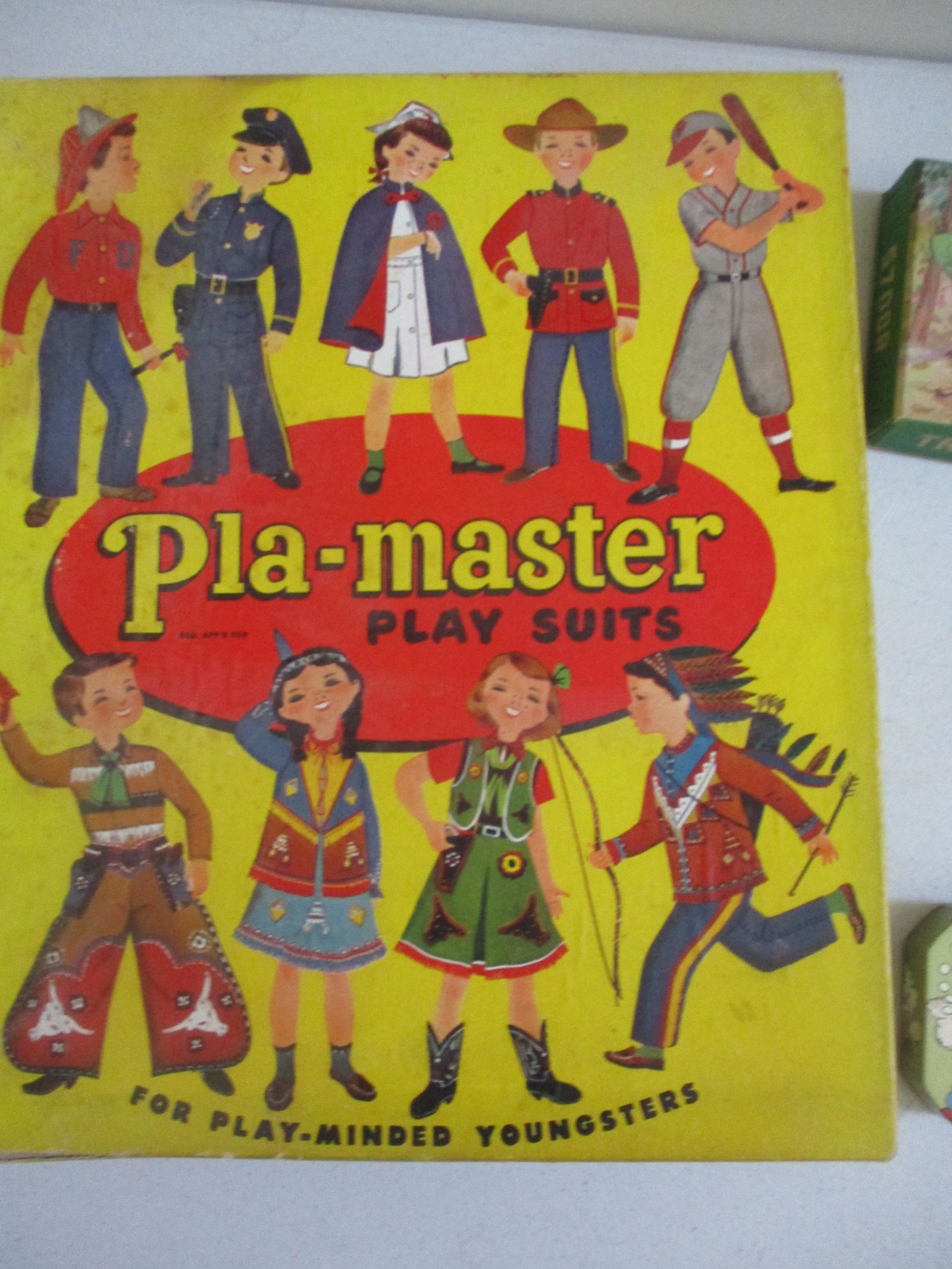 Pla-Master Railroad Engineer Play Suit, Popeye Dime (1 of 9)