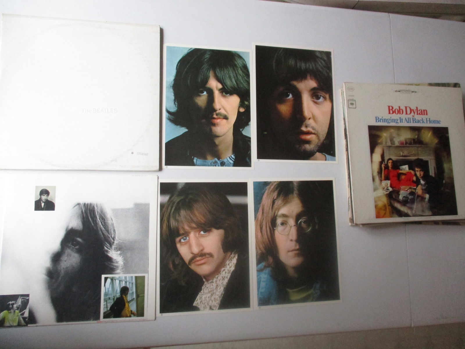 9 Record Albums, Beatles, Buddy Holly, Bob Dylan, Etc. (1 of 20)
