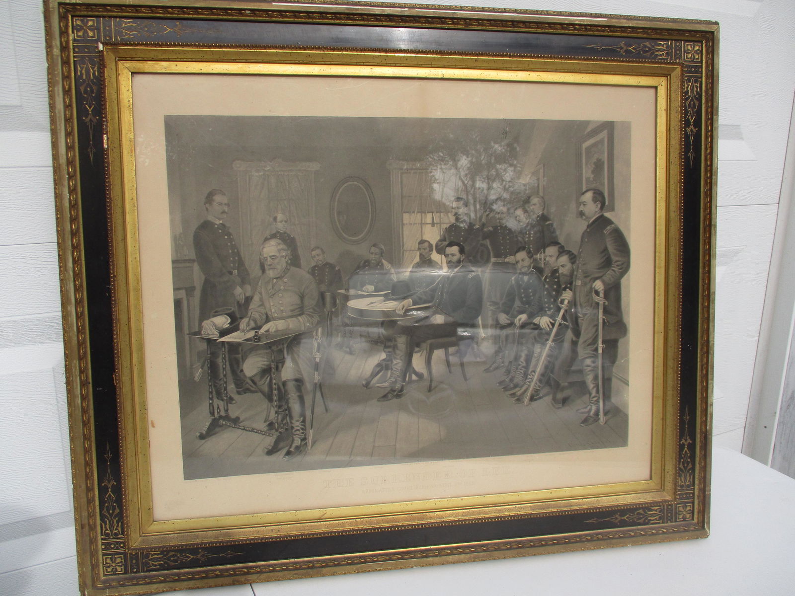 The Surrender of Lee Engraving Appomattox Court House (1 of 10)