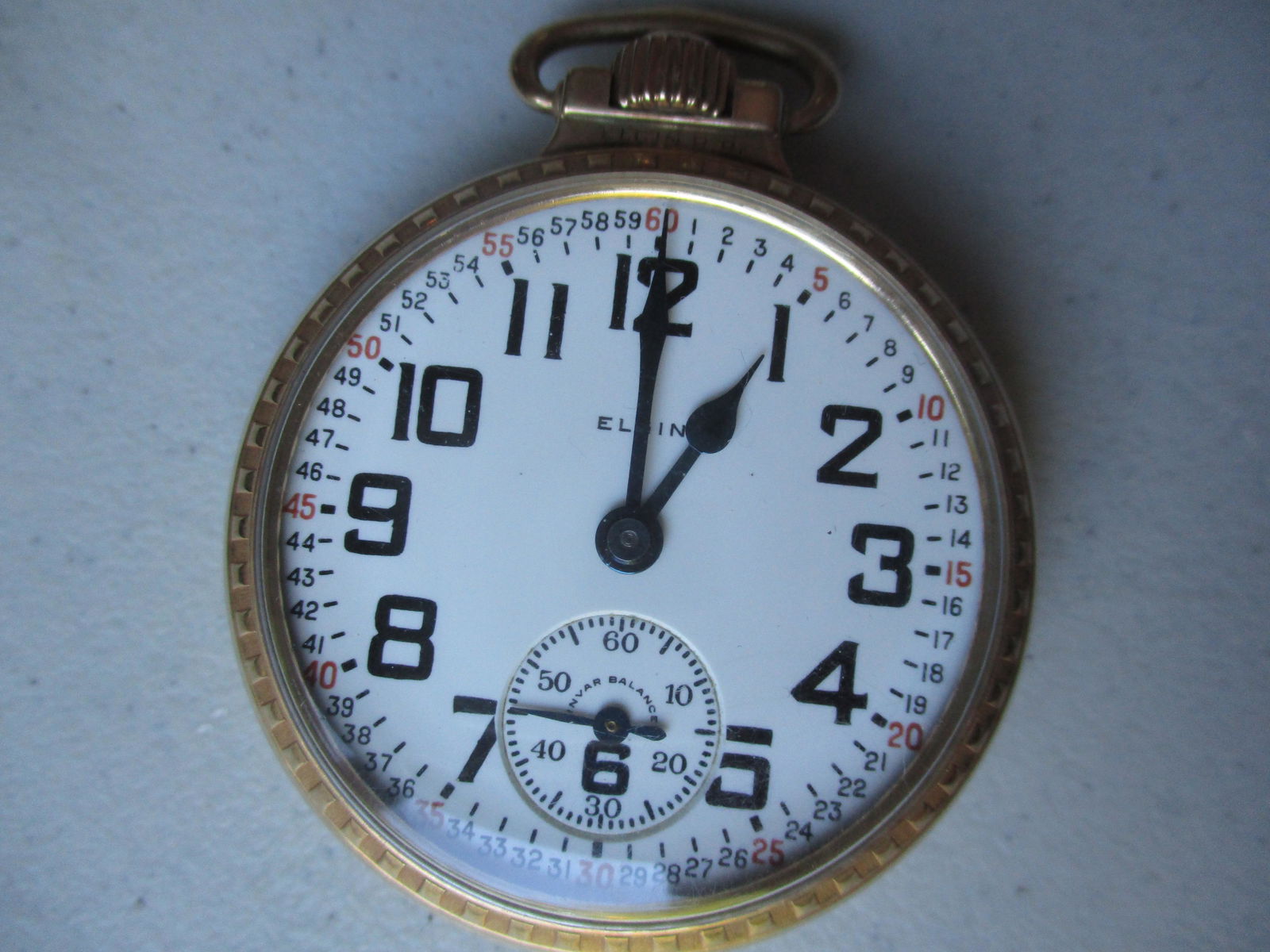 Elgin BW Raymond 16S 21 Jewel 12K Gold Filled Pocket (1 of 5)