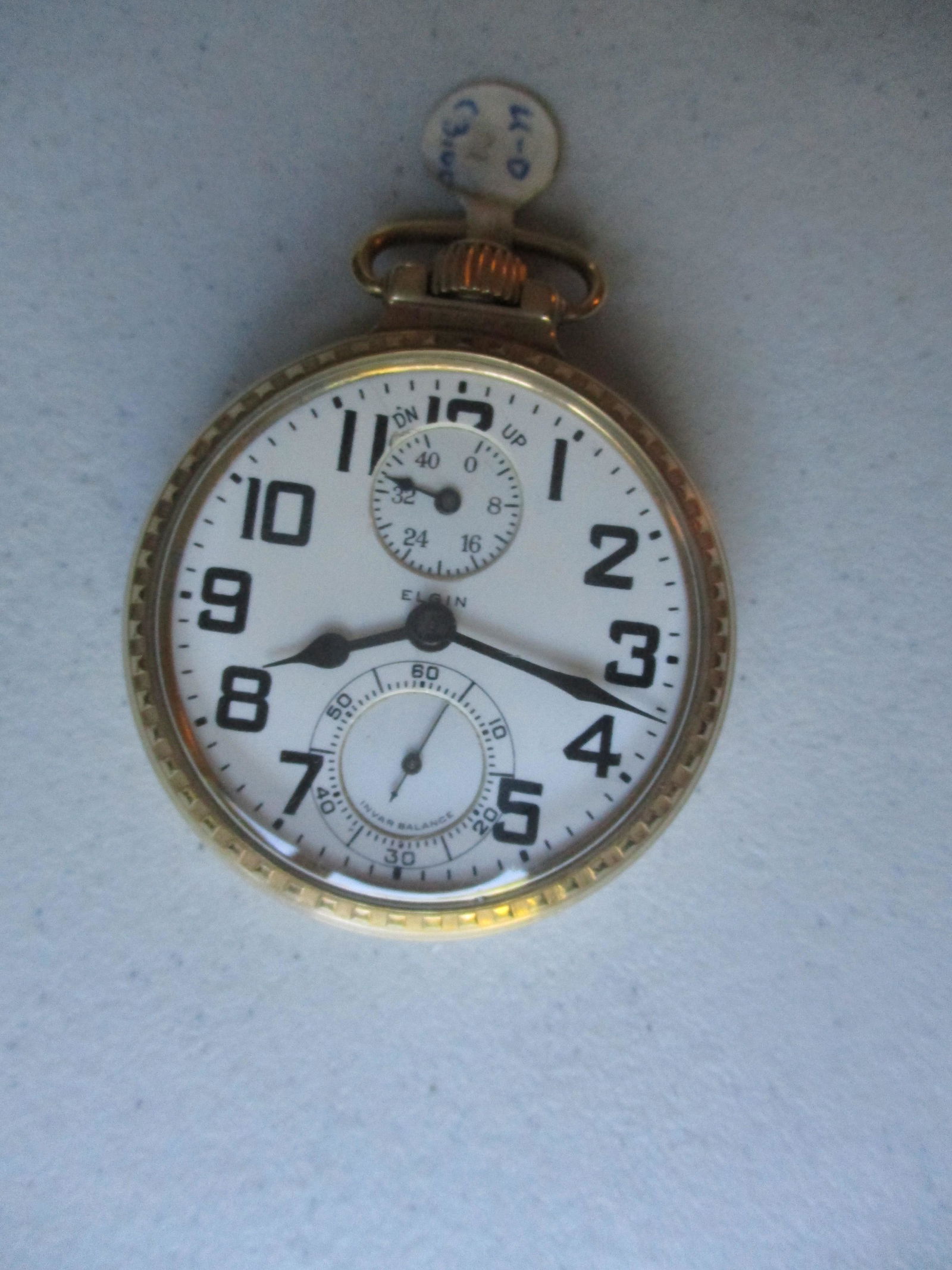 Elgin BW Raymond 16S 21 Jewel 12K Gold Filled Pocket (1 of 6)