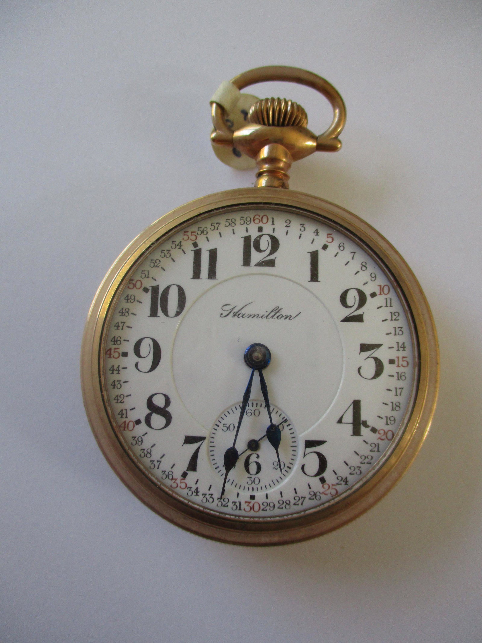 Hamilton 23 Jewel 18S Pocket Watch: s/n 549587
