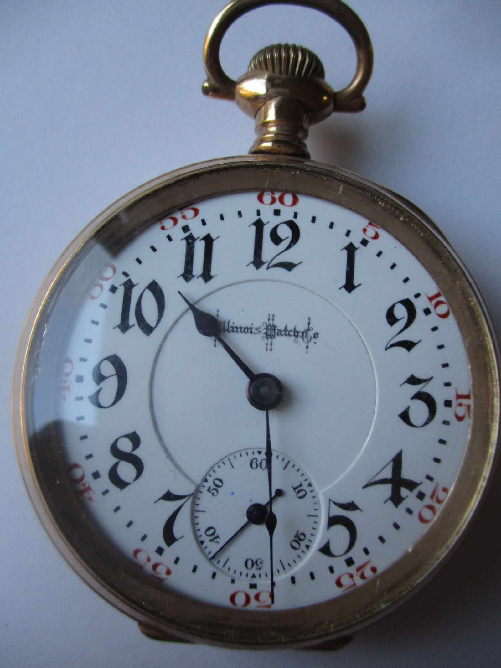 Illinois Bunn 16S 23 Jewel Gold Filled Pocket Watch (1 of 6)