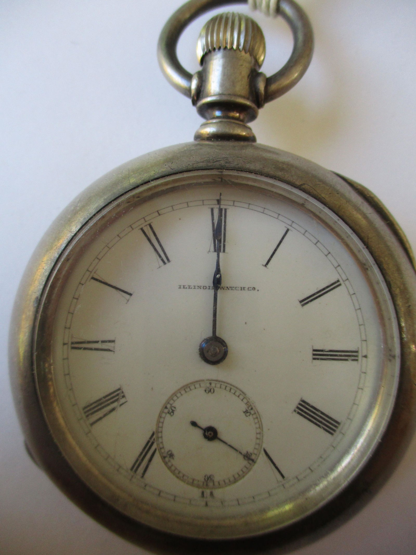 1880 Illinois 18S 13 Jewel, Lever Set Coin Silver (1 of 4)