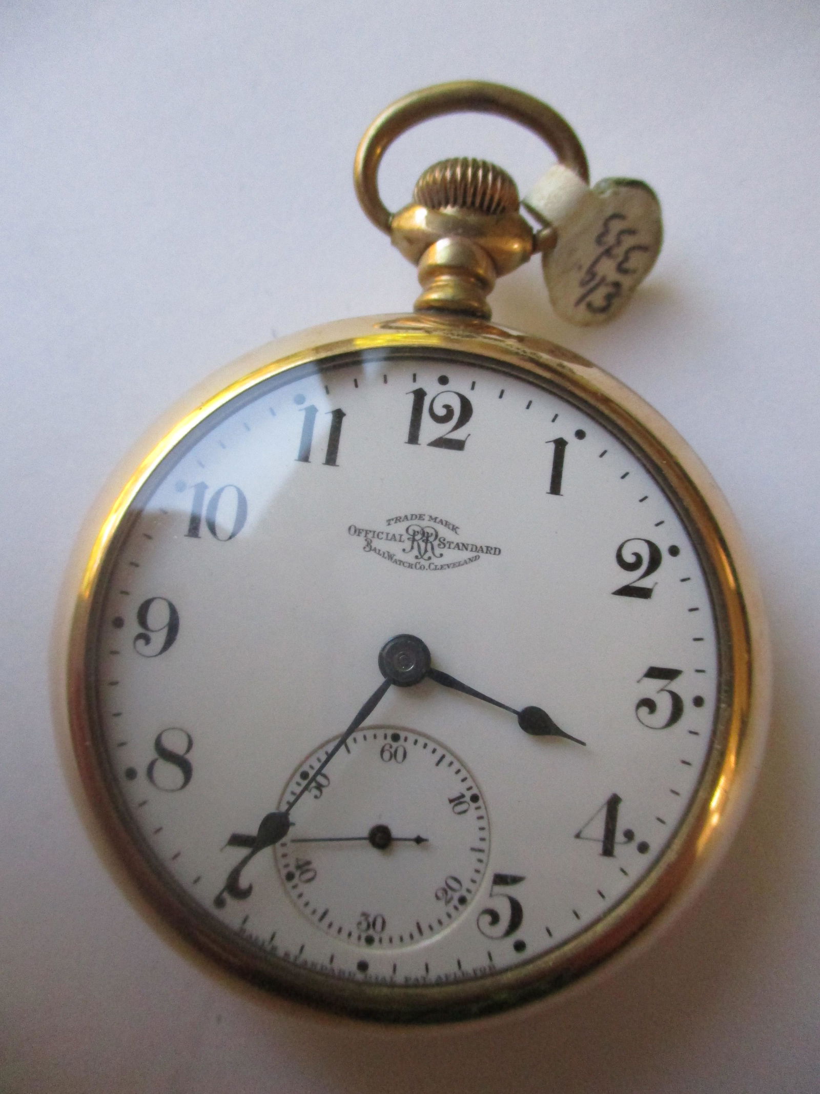 Ball 18S 17 Jewel Lover Set in Gold Filled Case Pocket (1 of 4)