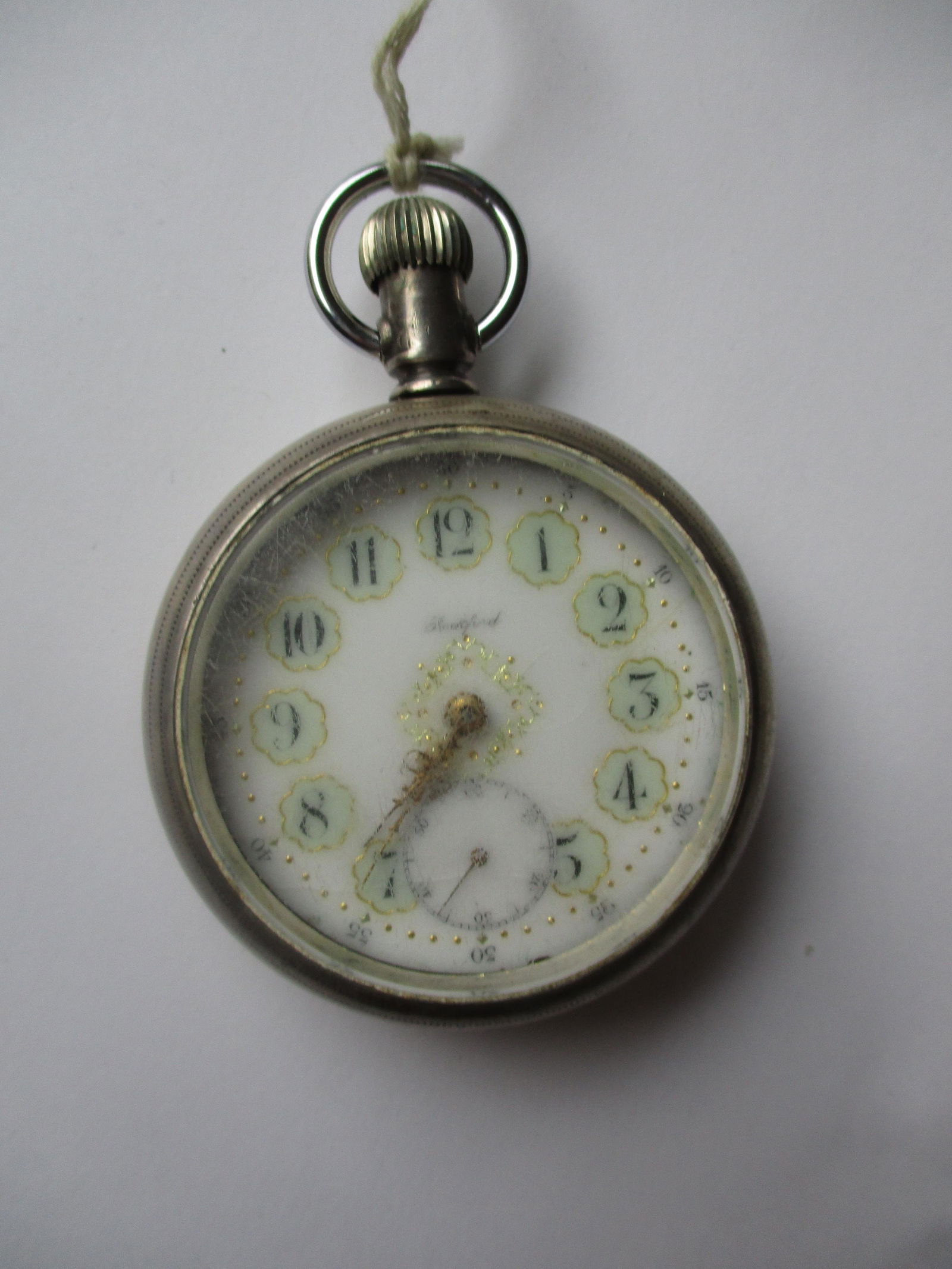 Rockford 18S 17 Jewel Lever Set Pocket Watch (1 of 4)