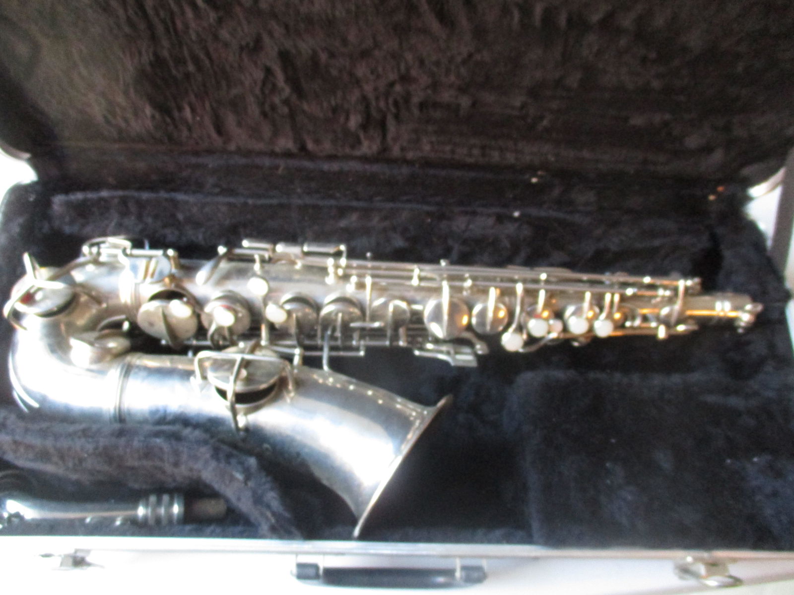 Conn Ltd Saxophone Nickel Plated Patent Date Dec. 8, (1 of 7)