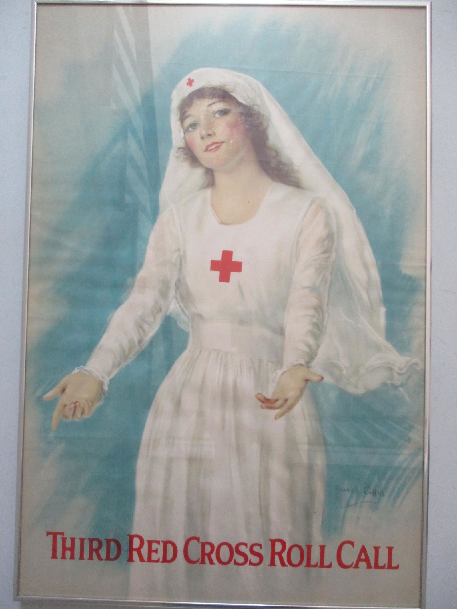 Third Red Cross Roll Call - Haskell Coffin Poster (1 of 6)