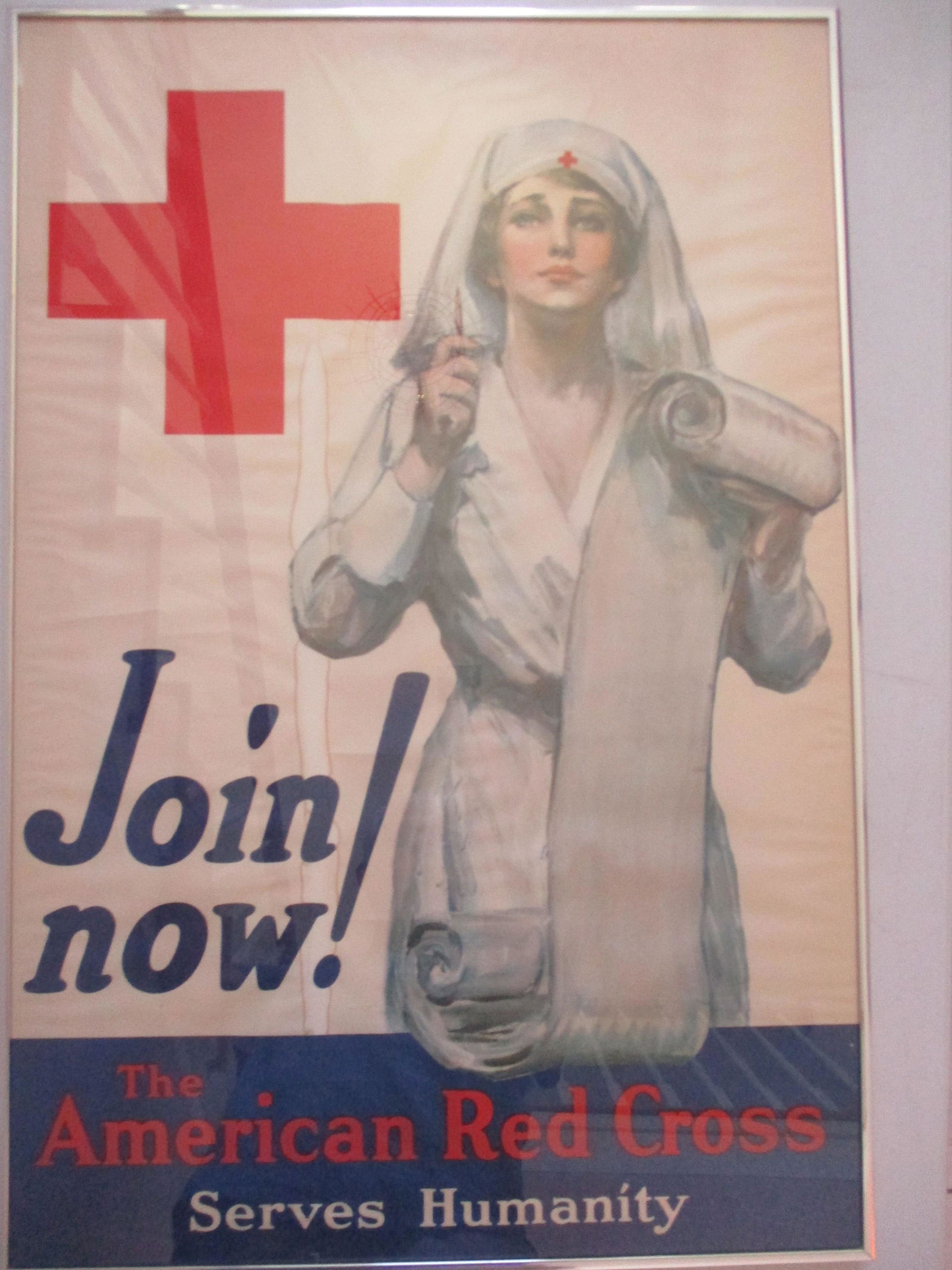 Join Now! The American Red Cross Serves Humanity Poster (1 of 4)