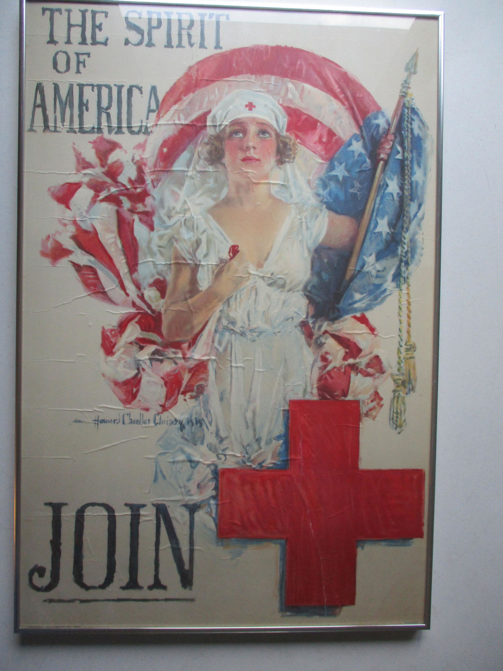 The Spirit of America - Join the Red Cross Poster (1 of 6)