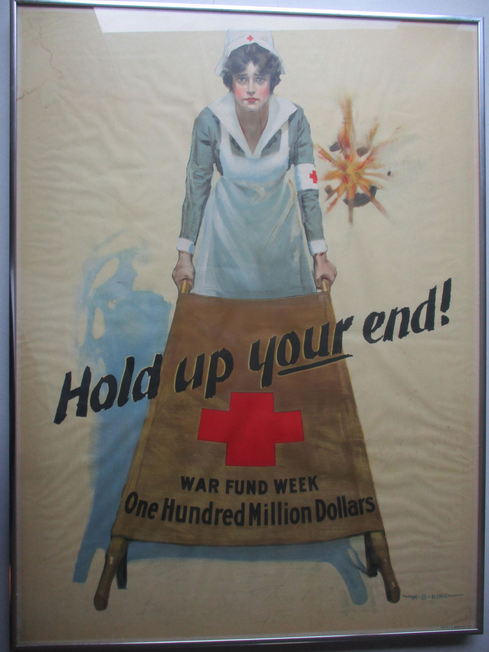W.B. King World War II Red Cross War Fund Week Poster (1 of 6)