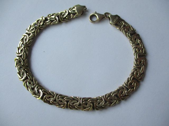 14K  7 3/4" Bracelet - Byzantine (1 of 5)
