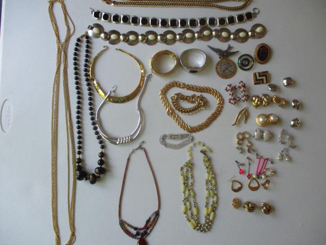 Signed Costume Jewelry including - Miriam Haskell, (1 of 20)