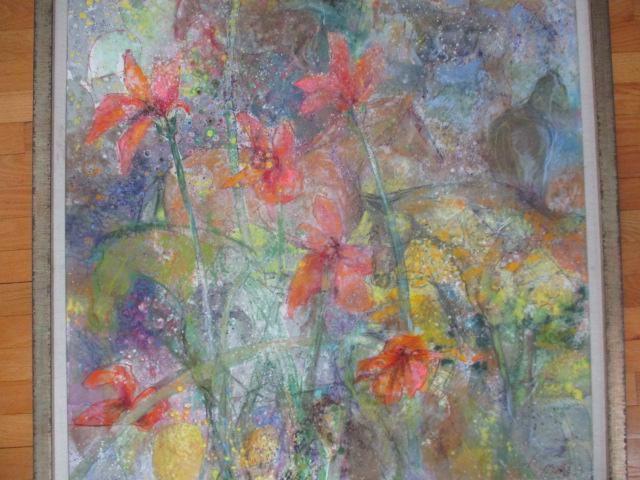 Fay Moore "Garden Grazers" 2011 Pastel, Gouache (1 of 10)