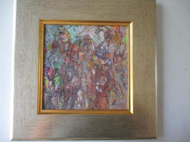 Fay Moore "Cigar at Dubai" Pastel & Mixed Media (1 of 6)