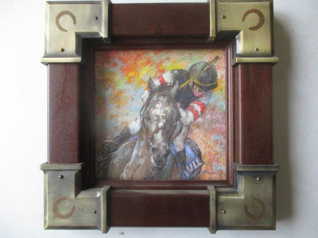 Fay Moore "Holy Bull" 1996 Pastel on Pastel Board (1 of 7)