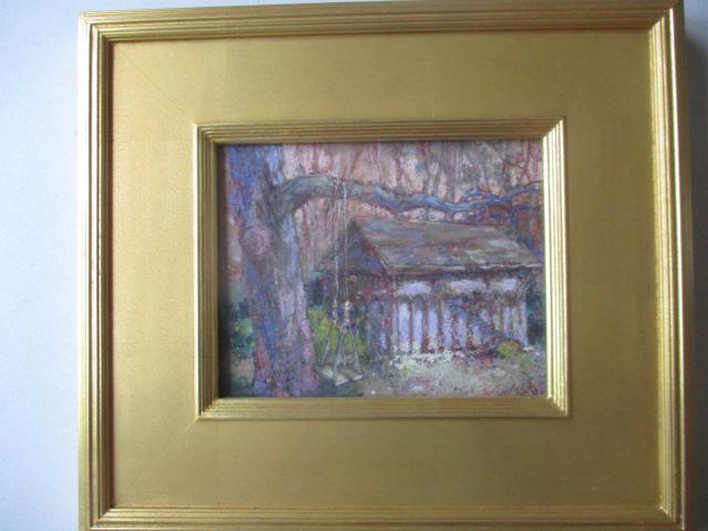 Fay Moore "The Old Swing" Pastel and Gouache (1 of 6)