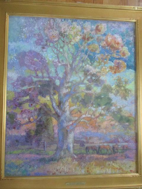 Fay Moore "Pasture Giant" 2002 Pastel on Canvas (1 of 9)