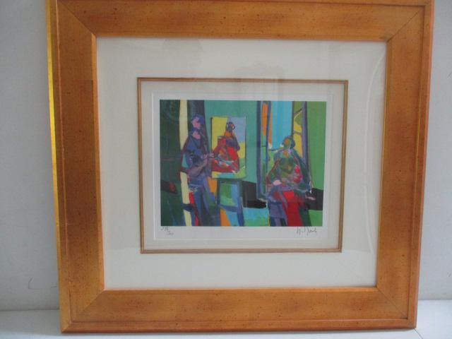 Marcel Mouly "Le Peintre et be Modele" Lithograph (1 of 7)