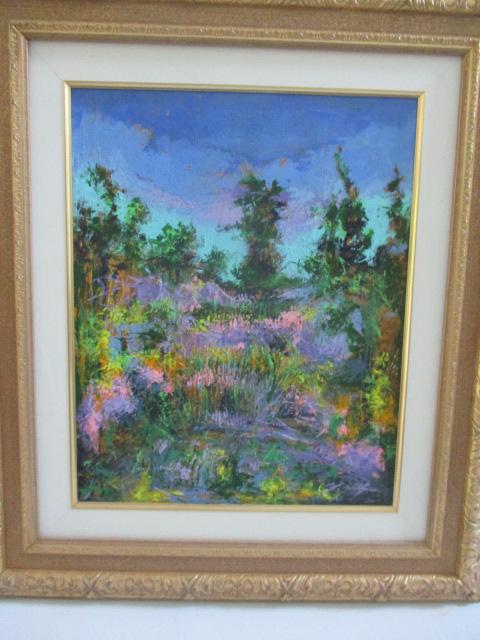 Yuval Wofson "Amethyst Landscape" Painting (1 of 7)