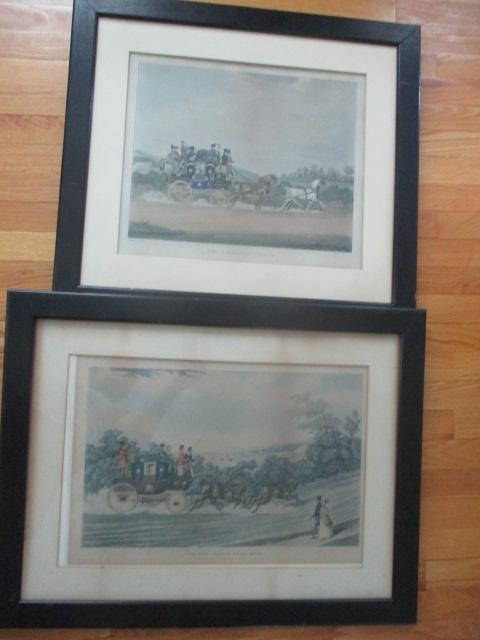 English Stage Coach Engravings - 2 (1 of 7)