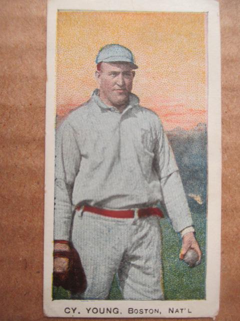 Cy Young T206 C.A. Briggs Co. Baseball Card (1 of 10)