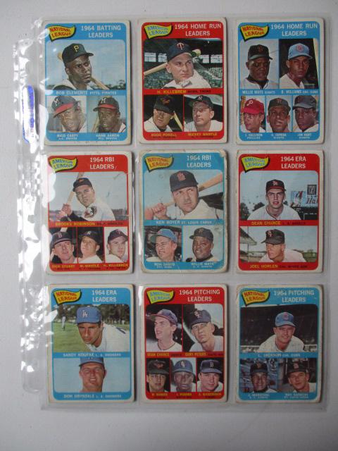 1965 Topps Baseball Cards - 447 Cards (1 of 20)