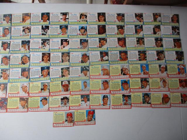 1962 & 1963 Post and 1963 Jello Baseball Cards (1 of 17)