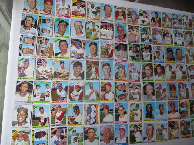 1966 Topps Baseball Cards - 337 Cards (1 of 20)