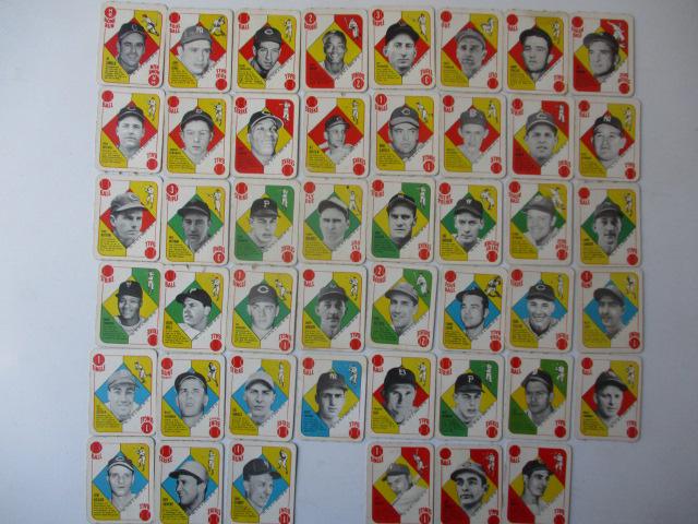 1951 Topps Red Back - 43 and Blue Back - 3 Baseball (1 of 20)