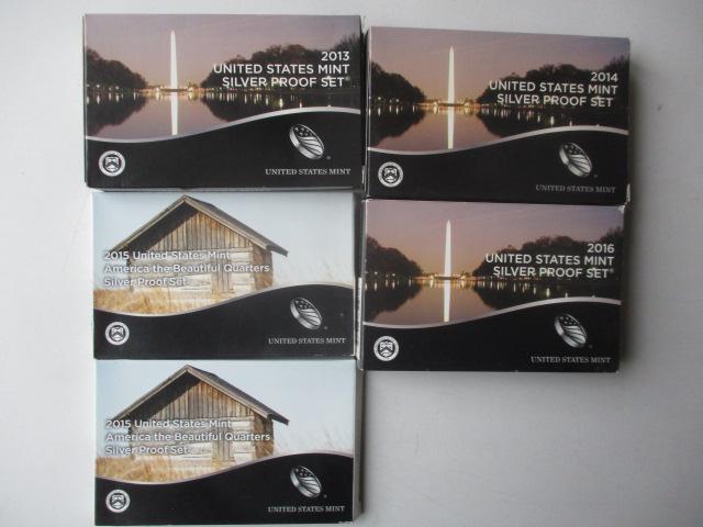 Silver Proof Sets and Silver Proof Quarter Sets (1 of 9)