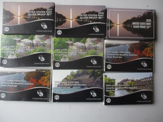 Silver Proof Sets and Silver Proof Quarter Sets (1 of 13)