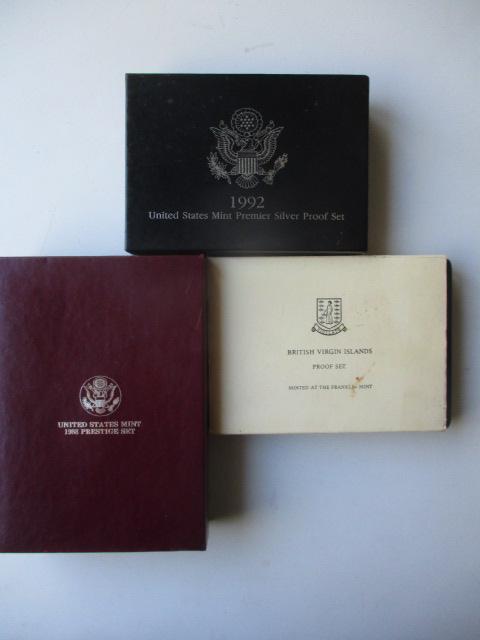 1992 U.S. Mint Premier Silver Set, 1988 Prestige Set + (1 of 7)