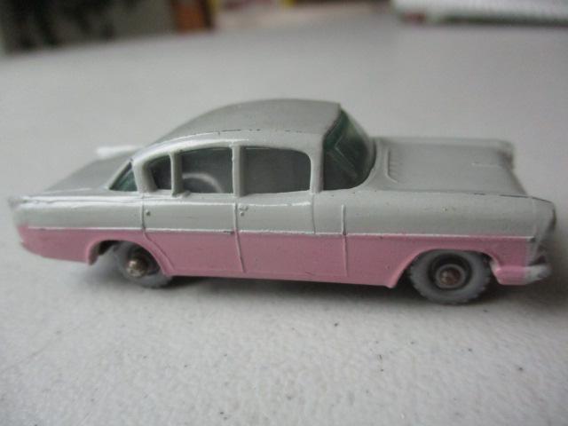 Rare Lesney 1958 Vauxhall Cresta No. 22 Diecast Car: Two Tone Pink and Gray - Slight Wear (see photos) but overall very nice condition - See Photos for Condition