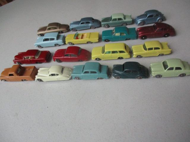 17 Older Lesney Die Cast Cars: See Photos for Condition